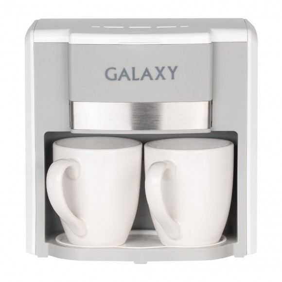 Кофеварка электрическая капельная Galaxy LINE GL 0708, белая (7010407081)