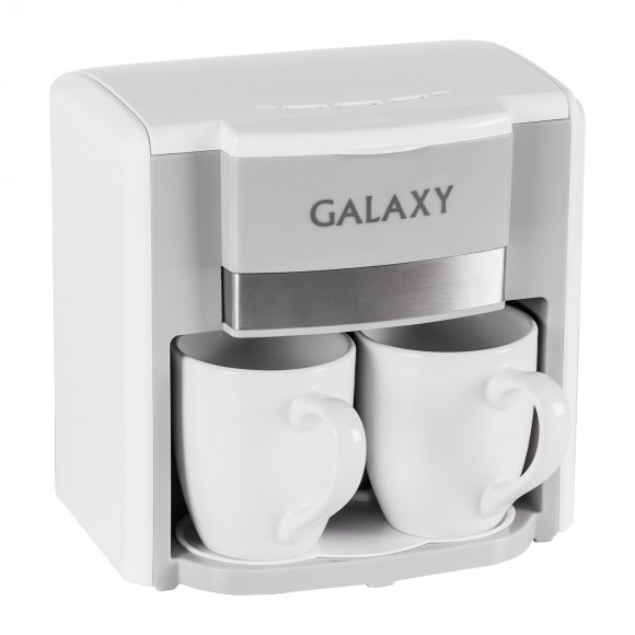 Кофеварка электрическая капельная Galaxy LINE GL 0708, белая (7010407081)