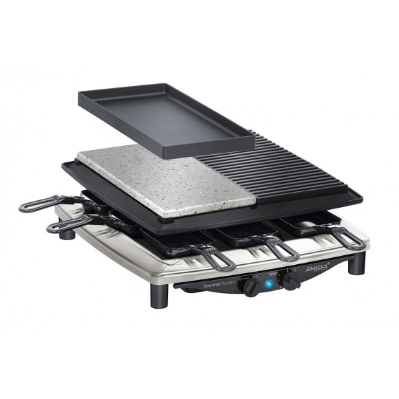 Раклетница Steba RC 4 plus DELUX chrom