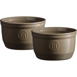 Набор из 2-х рамекинов №10 Emile Henry, флинт
