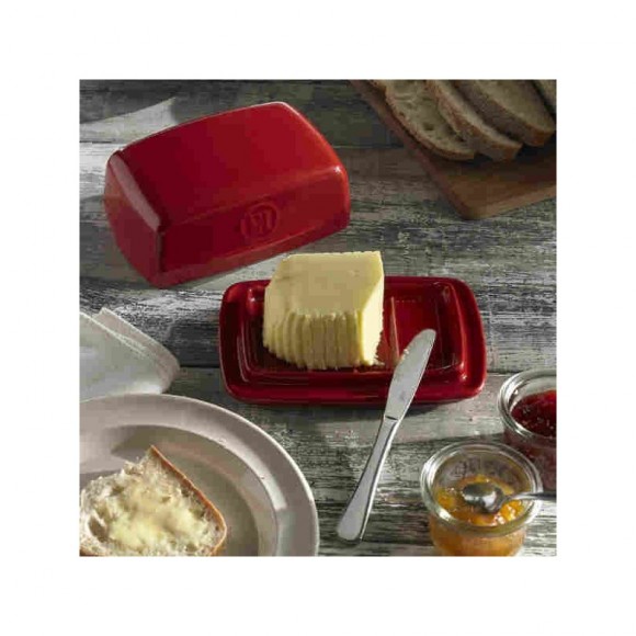 Масленка Emile Henry, гранат