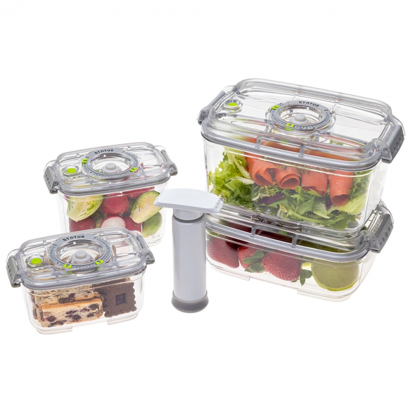 Контейнеры для вакуумных упаковщиков STATUS, набор VAC-REC-Smaller Full tritan