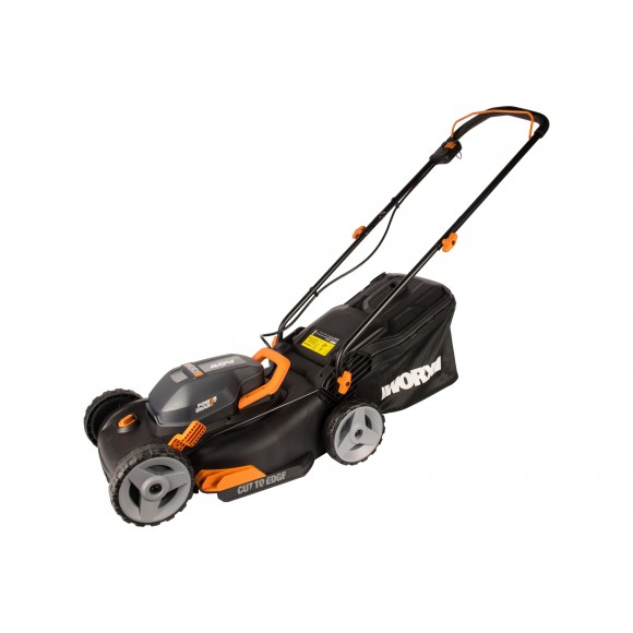 Аккумуляторная газонокосилка WORX WG743E