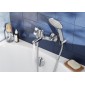 Смеситель Santek Баус для ванны с душем однорычажный WH5A10010C001