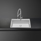 Мойка SMEG VR12S70RS нержавеющая сталь матовый