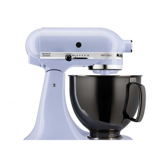 Чаша стальная с PVD покрытием 4.8 л KitchenAid, сияющий черный, 5KSM5SSBRB