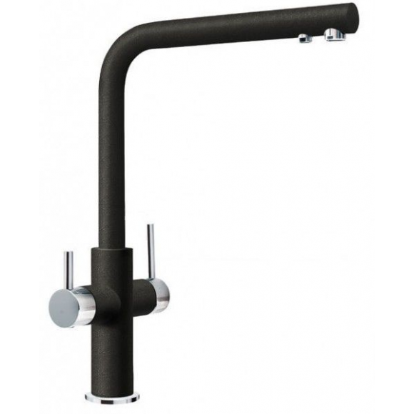 Кухонный смеситель Franke Neptune Clear Water с фильтрацией оникс