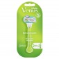 Женская бритва Gillette Venus Extra Smooth Embrace + 2 кассеты+Гель для бритья Satin Care для женщин для чувствительной кожи Aloe Vera, 75 мл