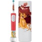 Детская электрическая зубная щетка Oral-B Vitality Kids Lion King "Король Лев" D103.413.2KX + чехол