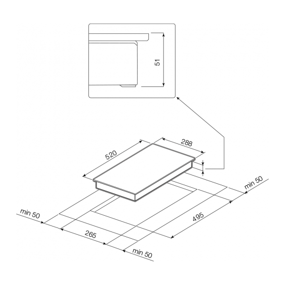 Электрическая варочная панель GRAUDE EK 30.0 S