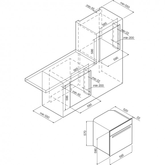 Духовой шкаф Graude BE 60.0 S