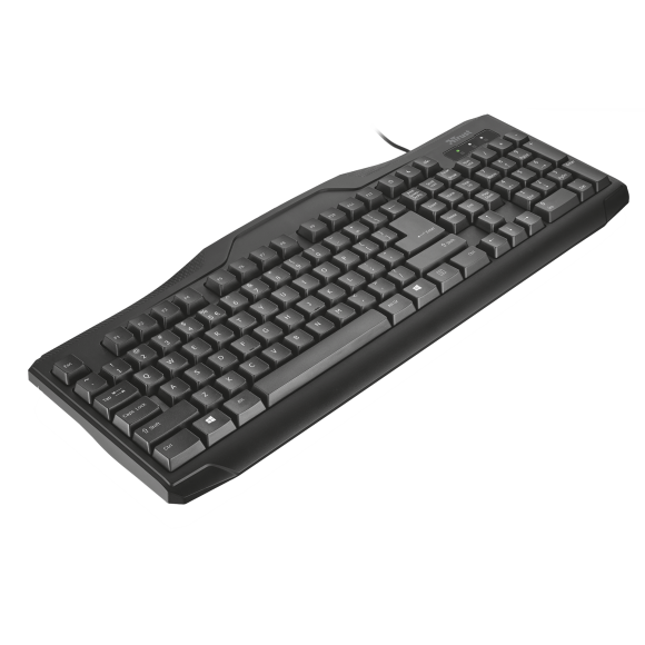 Комплект проводной 21909 Trust CLASSICLINE клавиатура + мышь