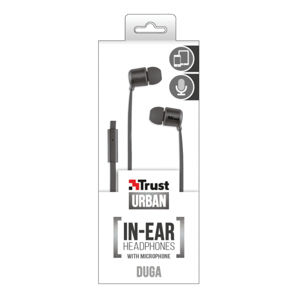 Наушники Trust Duga In-Ear - space grey