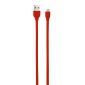 Кабель 20137 Trust MICRO-USB 1м плоский красный