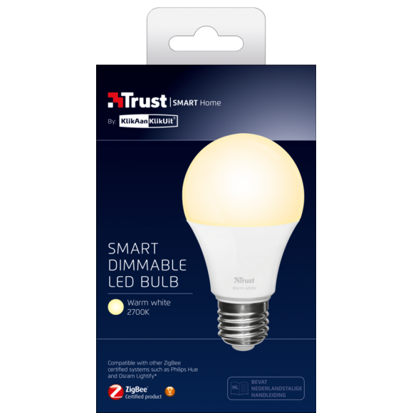 Интеллектуальная LED лампа Trust 71155 ZIGBEE 2700К DIM ZLED-2709 E27