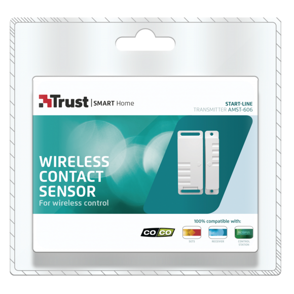 Интеллектуальный датчик контактный TRUST 71018 AMST-606 беспроводной