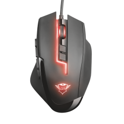 Игровая проводная мышь 21726 Trust GXT 164 SIKANDA MMO до 5000 dpi 12 клавиш 4 профиля