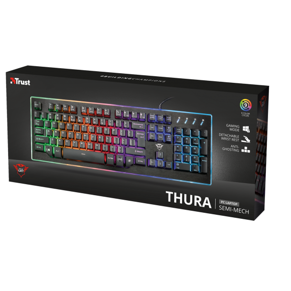Игровая клавиатура Trust GXT 860 Thura