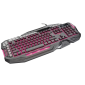 Игровая клавиатура 21201 Trust GXT 285 Advanced 8 доп клавиш 5 макросов металл подсветка
