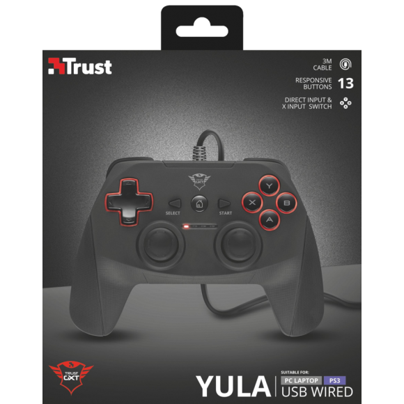 Игровой геймпад Trust GXT 540 YULA для ПК+PS3 (20712)
