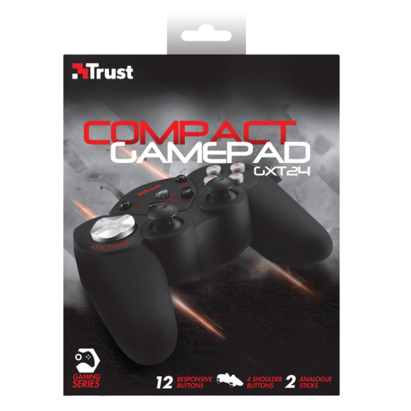 Игровой геймпад Trust GXT 24 compact gamepad (17416)