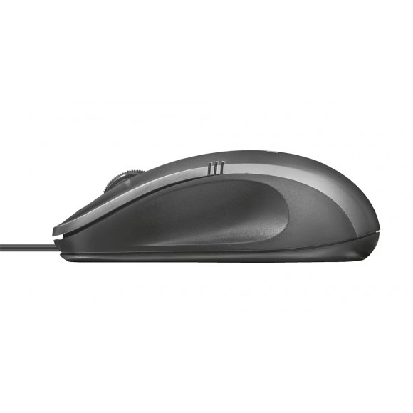 Компактная проводная симметричная мышь 20404 Trust Ivero Compact Mouse