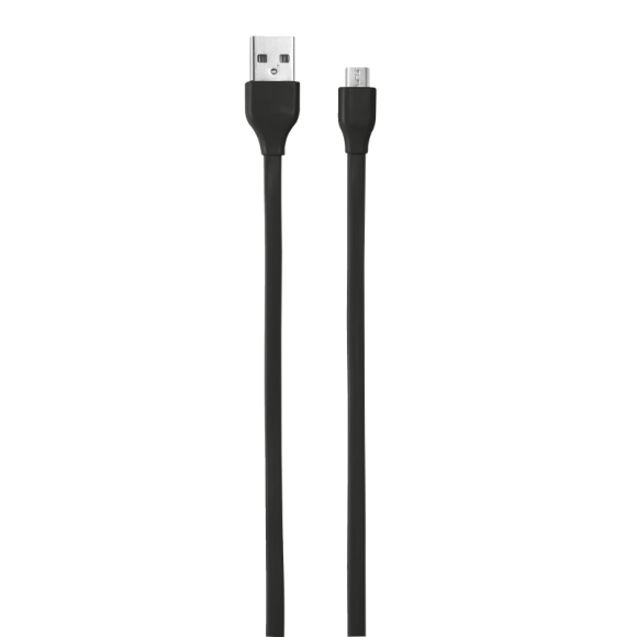 Кабель 20135 Trust MICRO-USB 1м плоский, чёрный
