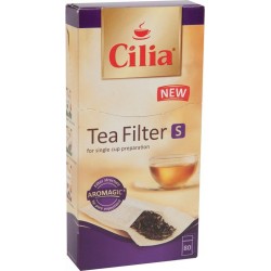 Оригинальные чайные фильтры Cilia, размер S, 80шт.
