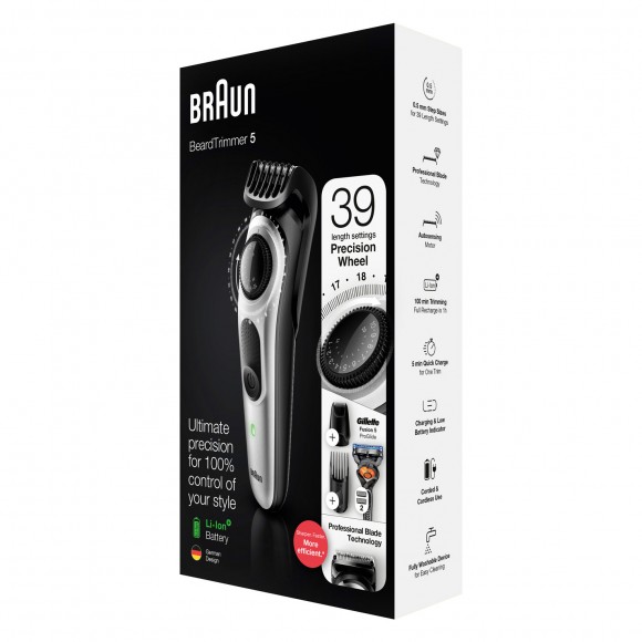 Триммер для бороды Braun BT5265 + Бритва Gillette