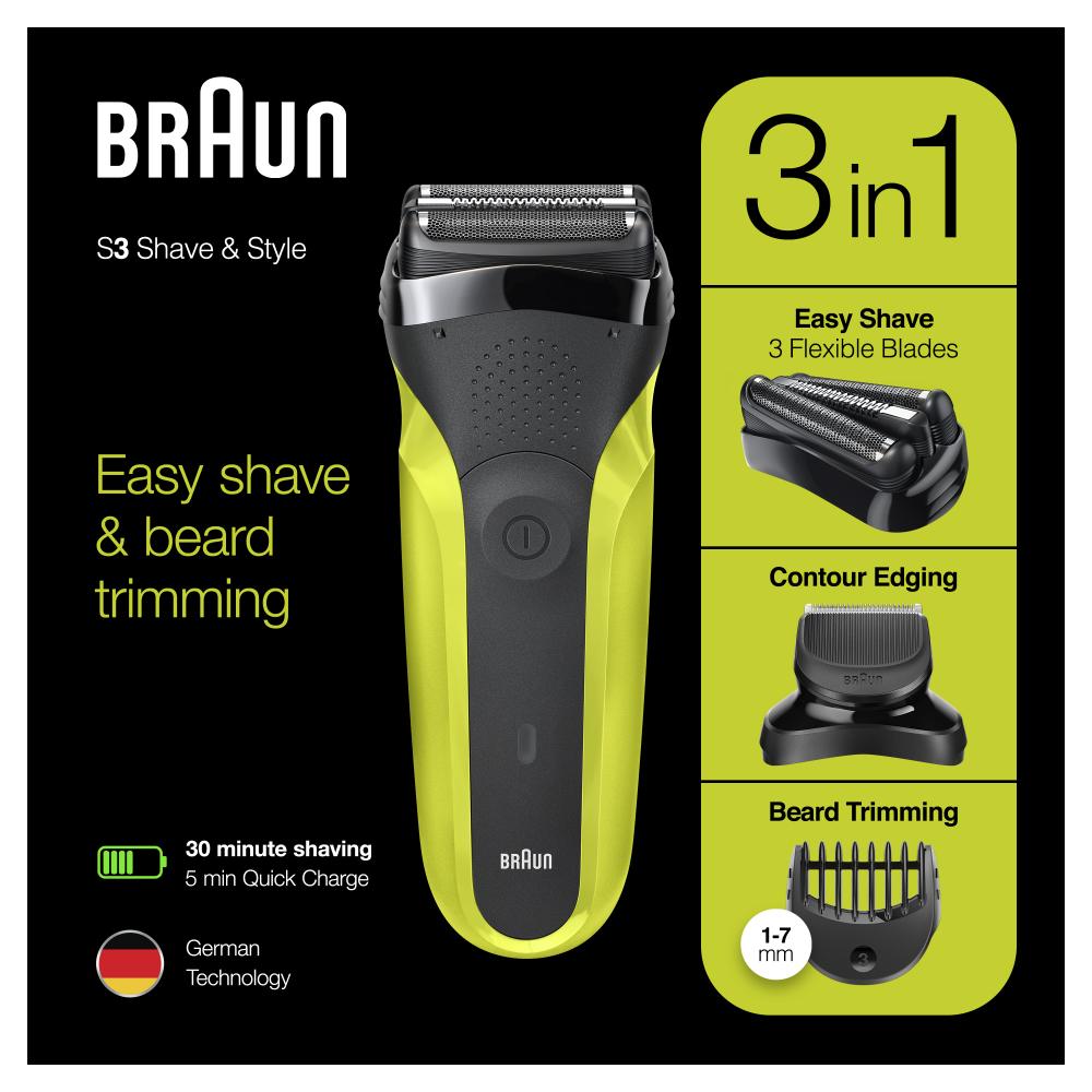 Braun s3. Браун s3 Shave. Braun 300bt Series 3 Shave&Style. Braun / электробритва Series 3 300bt Shave&Style. Электробритва Braun 300s Series 3.