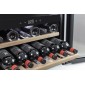 Встраиваемый винный шкаф CASO WineSafe 18 EB Black