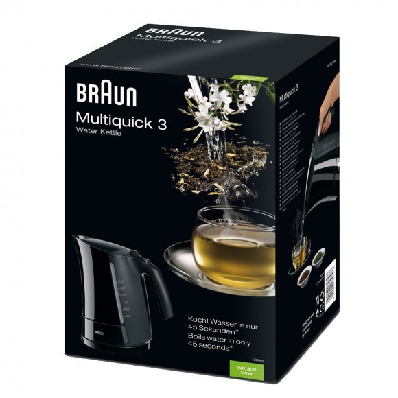 Чайник Braun Multiquick 3 WK300 черный