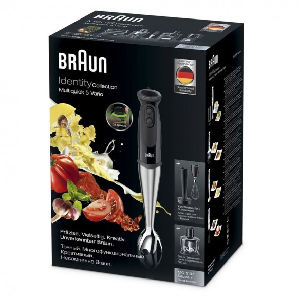 Погружной блендер Braun Multiquick 5 Vario MQ5137 Sauce+