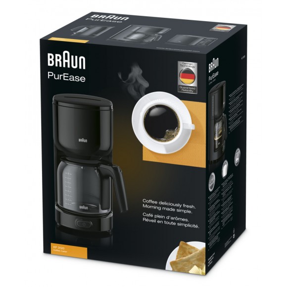 Капельная кофеварка Braun PurEase KF 3120 BK черный