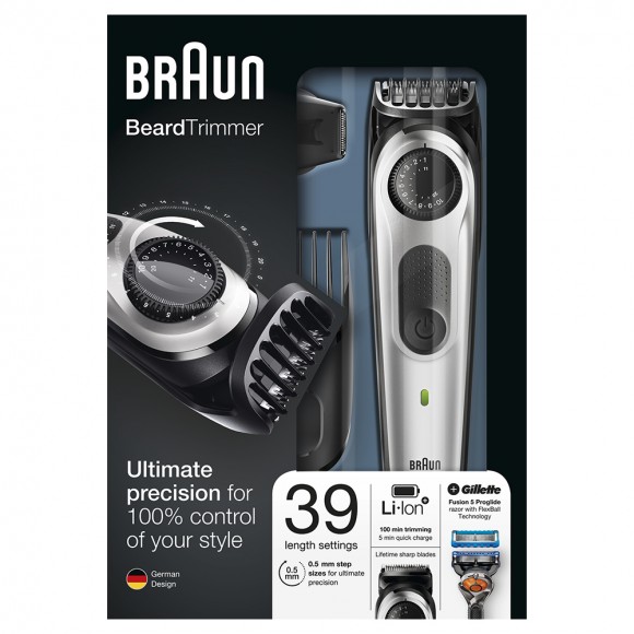 Триммер для бороды Braun BT5060 + Бритва Gillette