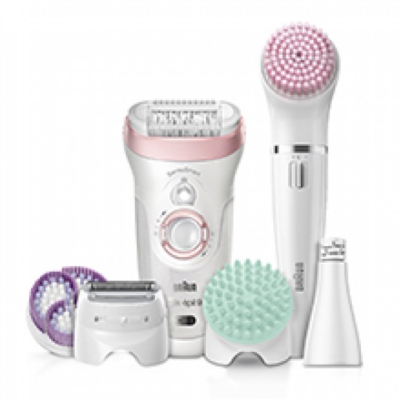 Набор для эпиляции и ухода за кожей Braun Silk-epil 9 Beauty Set SES 9-985