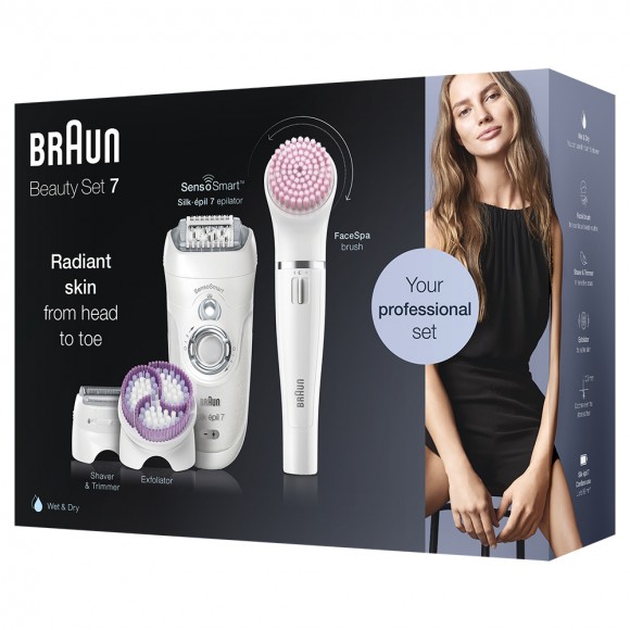 Набор для эпиляции и ухода за кожей Braun Silk-epil 7 Beauty Set SES 7-895 
