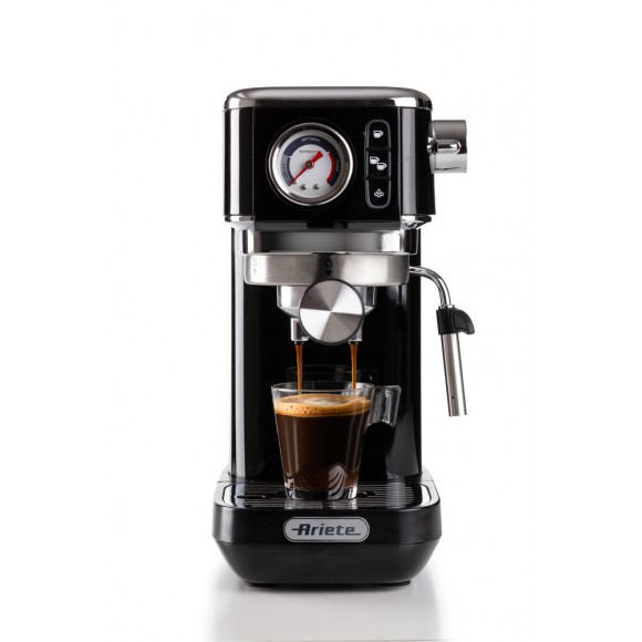 Кофеварка Ariete 1381/12 Espresso Slim Moderna, черный