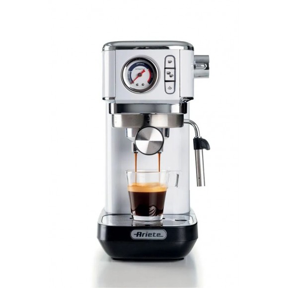 Кофеварка Ariete 1381/14 Espresso Slim Moderna, белый