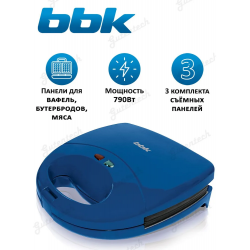 Сэндвичница BBK ES028 синий