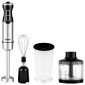 Блендер погружной BBK KBH1020 нержавеющая сталь/черный