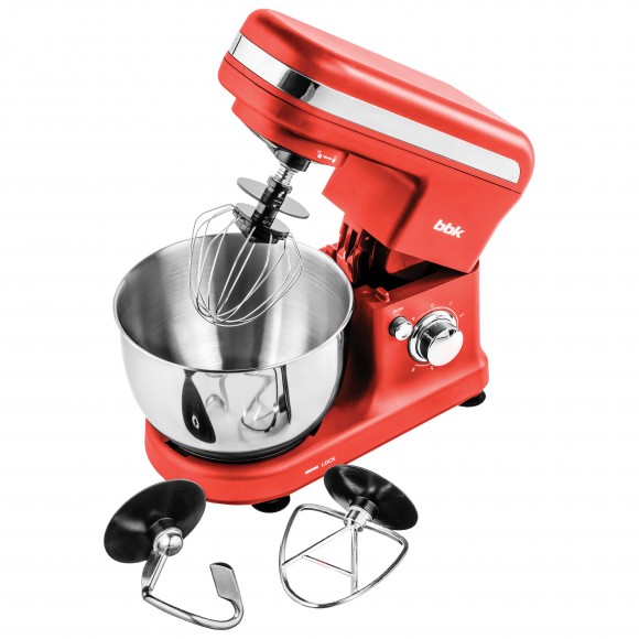 Миксер планетарный BBK KBM1042 красный