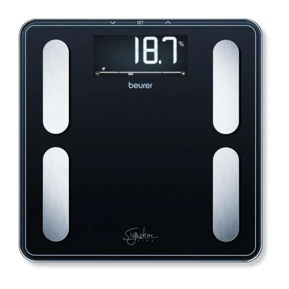 Черные диагностические весы Beurer BF 400 SignatureLine