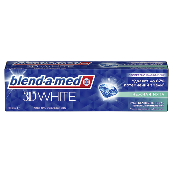 Зубная паста Blend-a-Med 3D White Нежная мята 100мл (2 шт.)