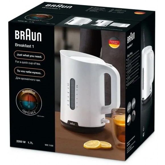 Чайник Braun WK1100 белый