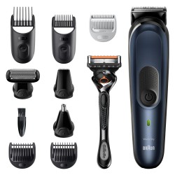 Триммер универсальный Braun MGK7330, 10-в-1 + Бритва Gillette