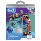 Детская электрическая зубная щетка Oral-B Vitality Kids Pixar D100.413.2KX + чехол