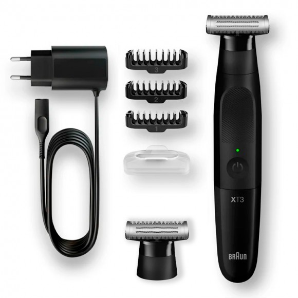 Триммер электрический Braun OneTool XT3 Черный + сменное лезвие XT102
