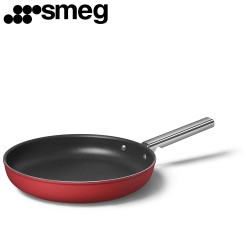 Сковорода SMEG CKFF3001RDM 30 см, красная