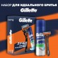 Подарочный набор Gillette Fusion с 1 кассетой и гелем для бритья
